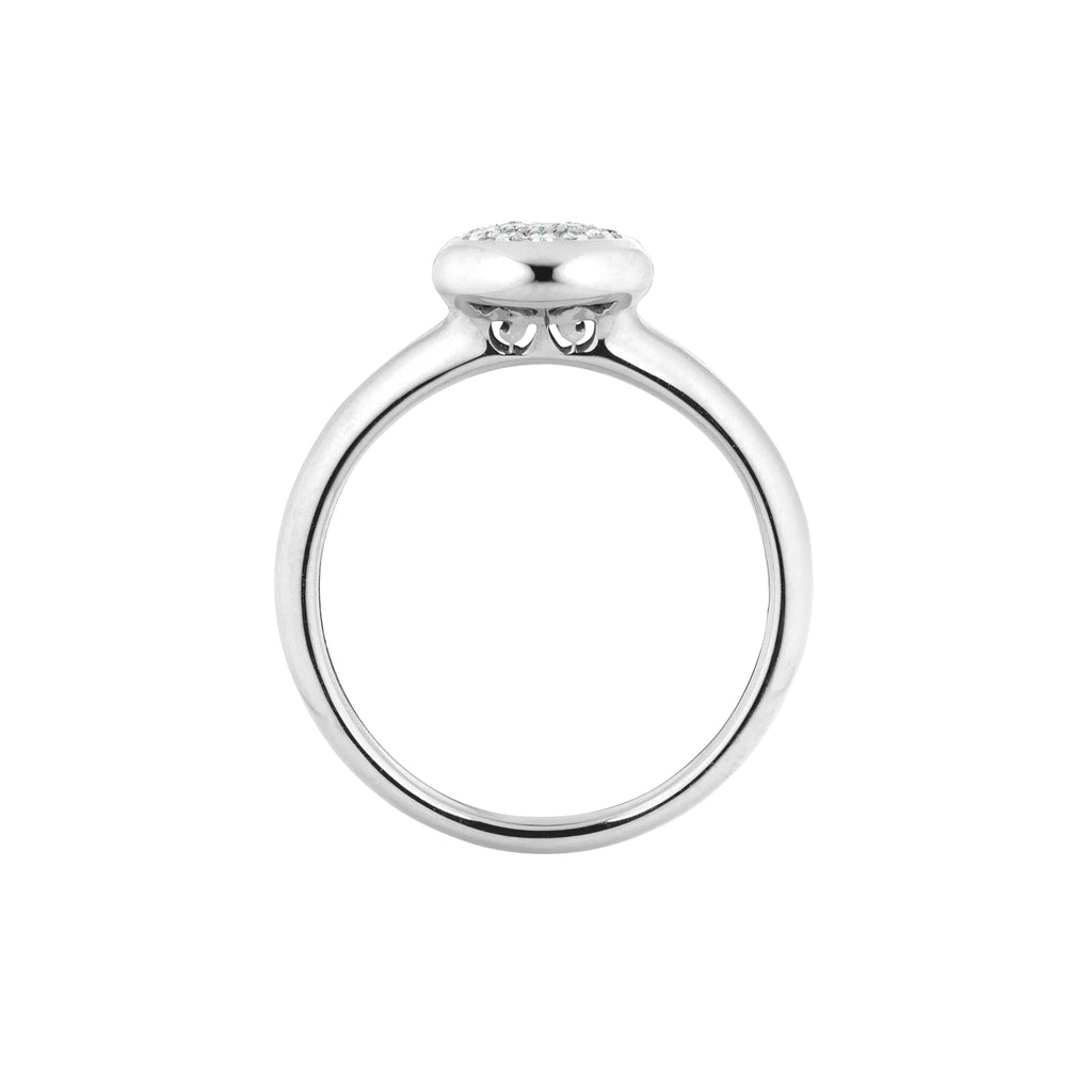 Capolavoro Ring Dolcini (RI8B02526-M) aus Weißgold mit Diamant