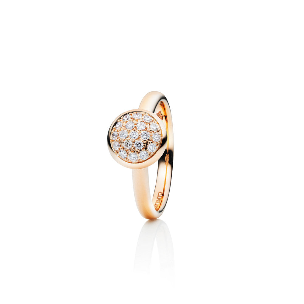 Capolavoro Ring Dolcini (RI9B02510) aus Roségold mit Diamant