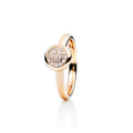 Capolavoro Ring Dolcini (RI9B02526-M) aus Roségold mit Diamant