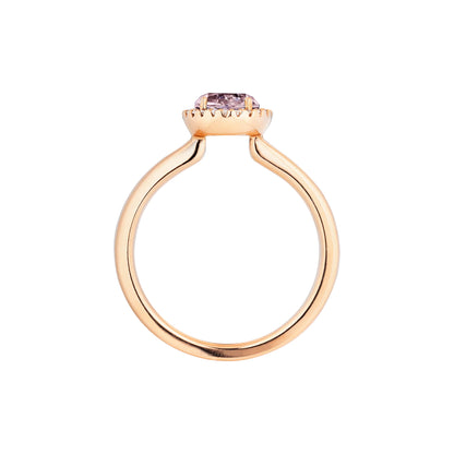 Ring Espressivo, Roségold • Amethyst • Diamant von Capolavoro (RI9AMF02395-M)