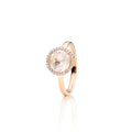 Capolavoro Ring Espressivo (RI9MOG02295) aus Roségold mit Diamant und Morganit