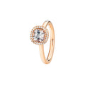 Capolavoro Ring Espressivo (RI9MOG02656) aus Roségold mit Diamant und Morganit