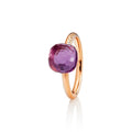 Capolavoro Ring Happy Holi - RI9AMI02696.FAC (FAC) aus Roségold mit Amethyst und Diamant