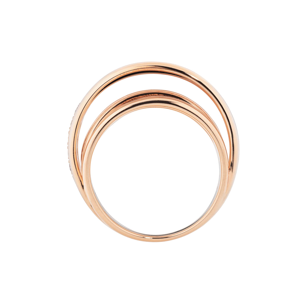 Capolavoro Ring La Donna (RI9B02516) aus Roségold mit Diamant