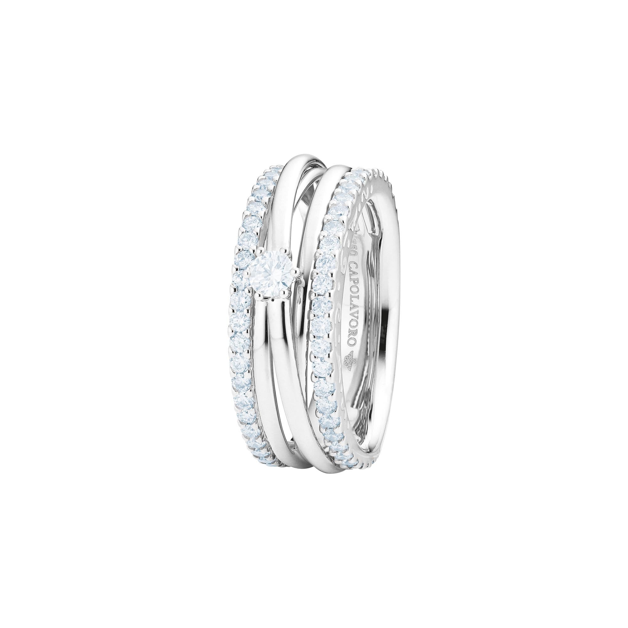 Capolavoro Ring Magnifico (RI8BRW02720) aus Weißgold mit Diamant