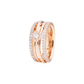 Capolavoro Ring Magnifico (RI9BRW02719) aus Roségold mit Diamant