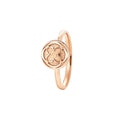 Capolavoro Ring Rose - RI900002802.DIAMANTIERT (DIAMANTIERT) aus Roségold mit Diamant