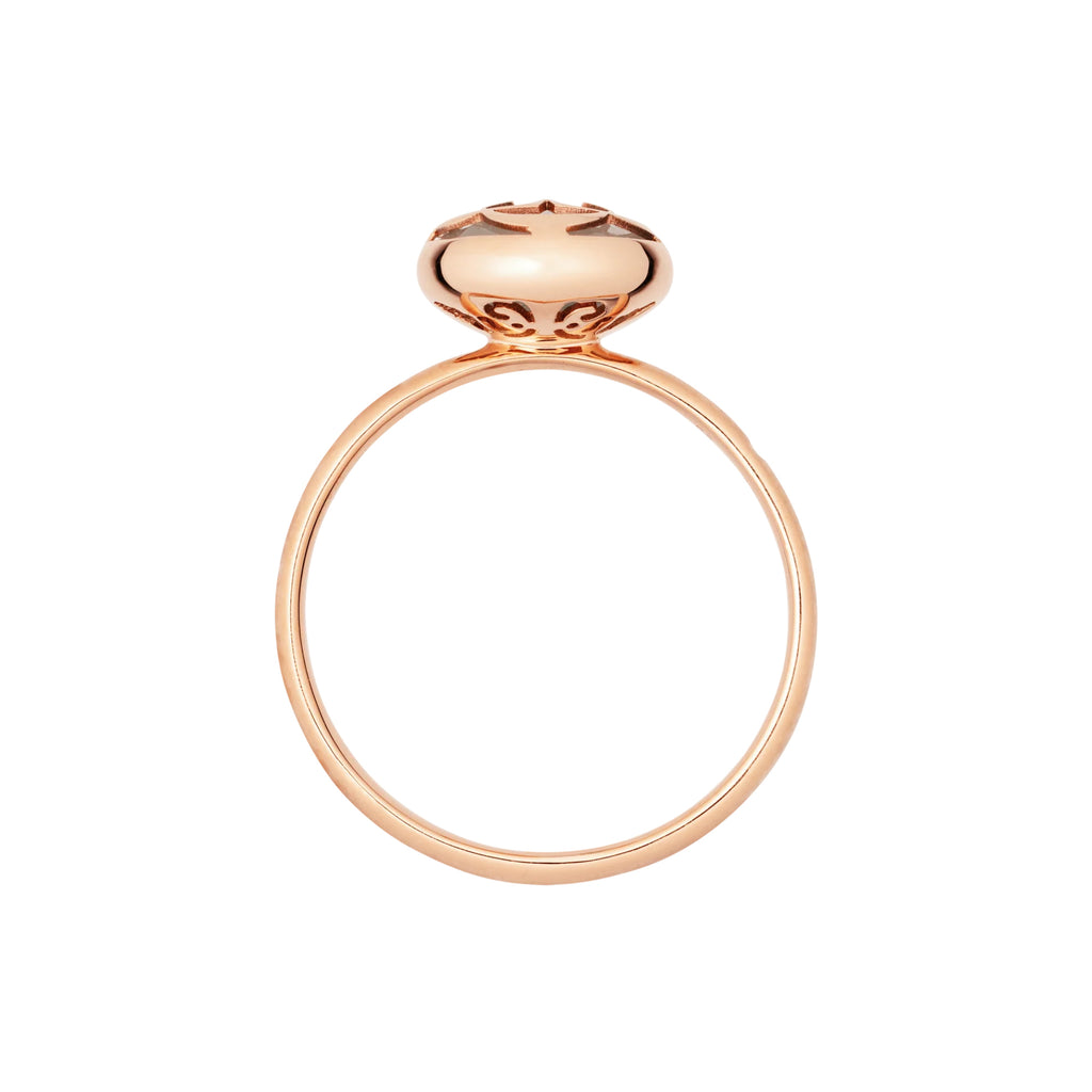 Capolavoro Ring Rose - RI900002802.DIAMANTIERT (DIAMANTIERT) aus Roségold mit Diamant