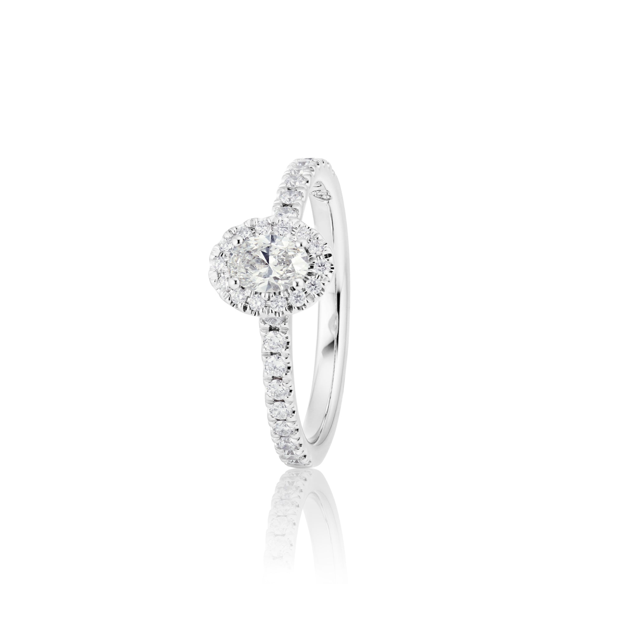 Capolavoro Ring Shades of Love - RI8BRW02749.0.30TW (30TW-SI-GIA) aus Weißgold mit Diamant