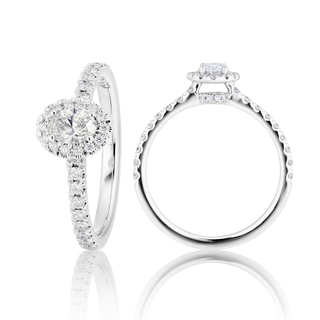 Capolavoro Ring Shades of Love - RI8BRW02749.0.30TW (30TW-SI-GIA) aus Weißgold mit Diamant