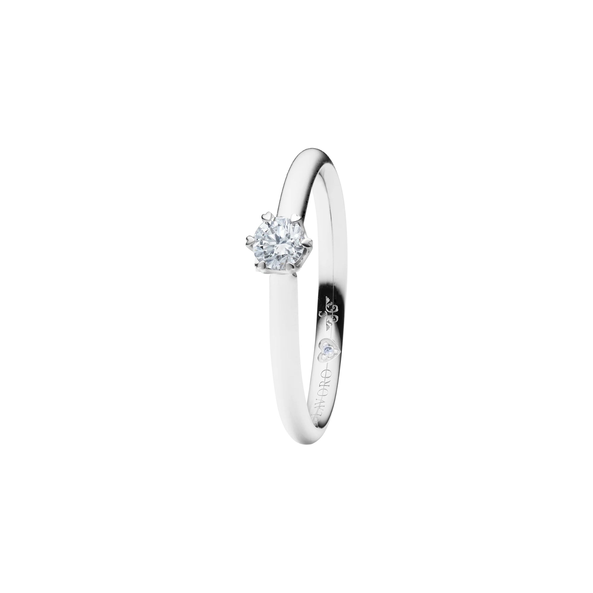 Capolavoro Ring True Love - RI8B05070.0.25TW (25TW-SI) aus Weißgold mit Diamant
