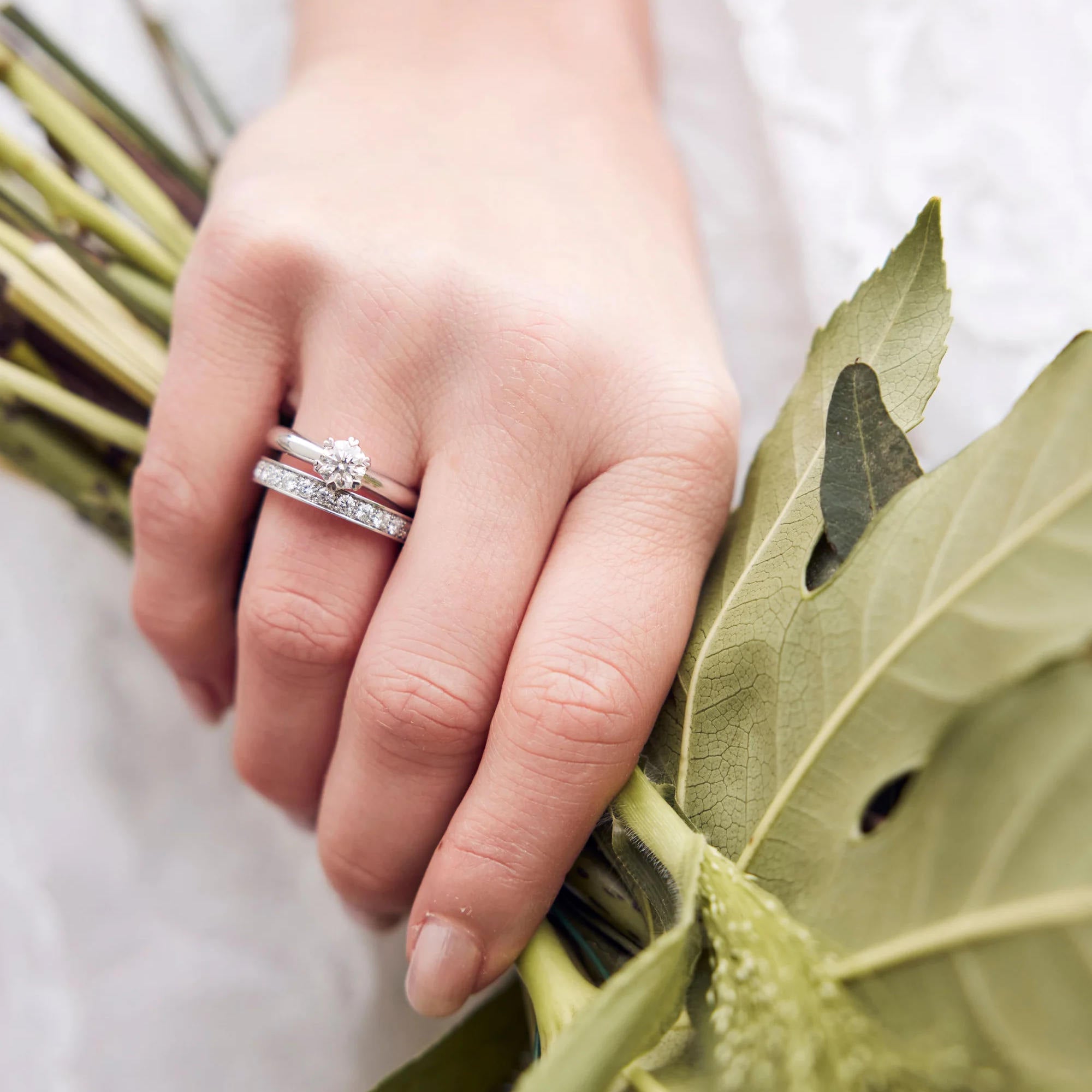 Capolavoro Ring True Love - RI8B05070.0.25TW (25TW-SI) aus Weißgold mit Diamant