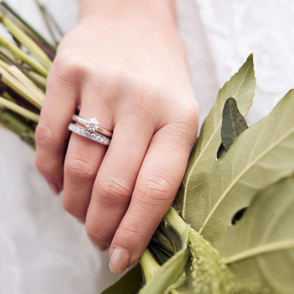 Ring True Love, Weißgold • Diamant von Capolavoro (RI8B05070.0.25TW-SI)