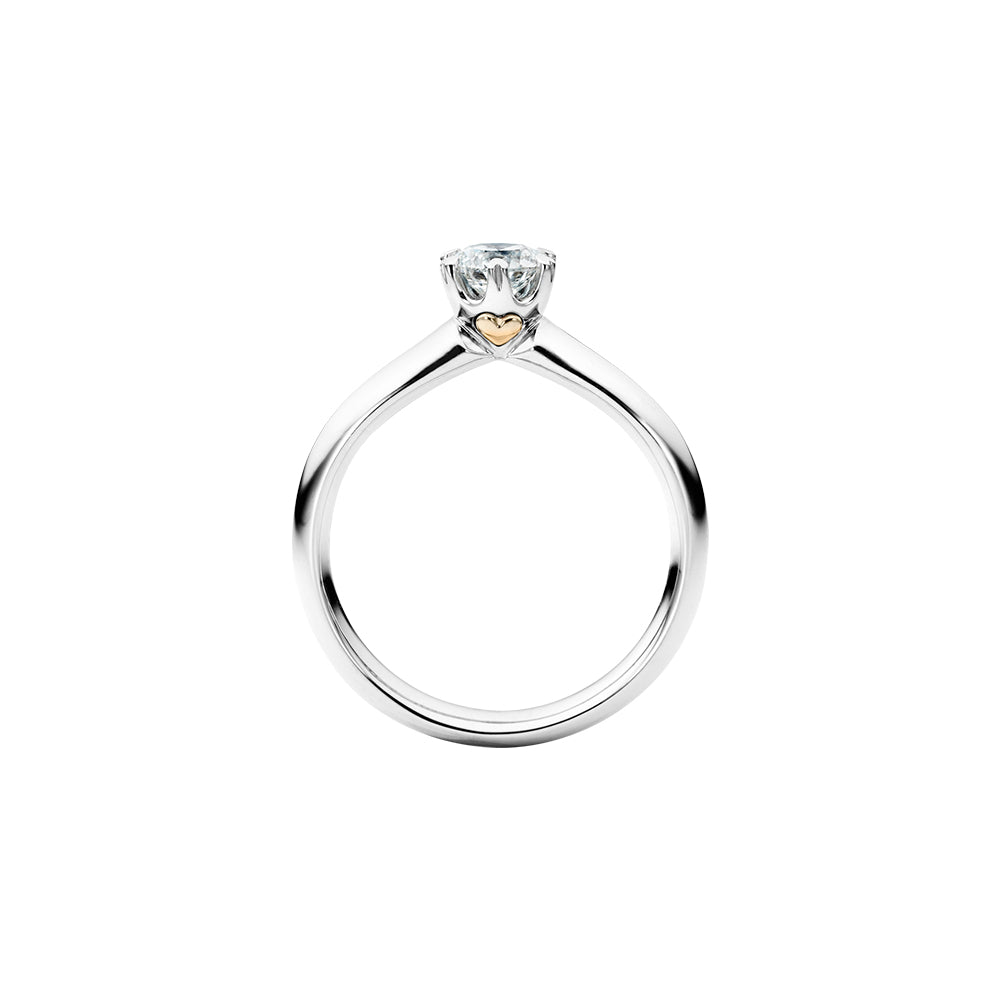 Capolavoro Ring True Love - RI8B05070.0.50TW (50TW-VS-GIA) aus Bicolor-Gold mit Diamant