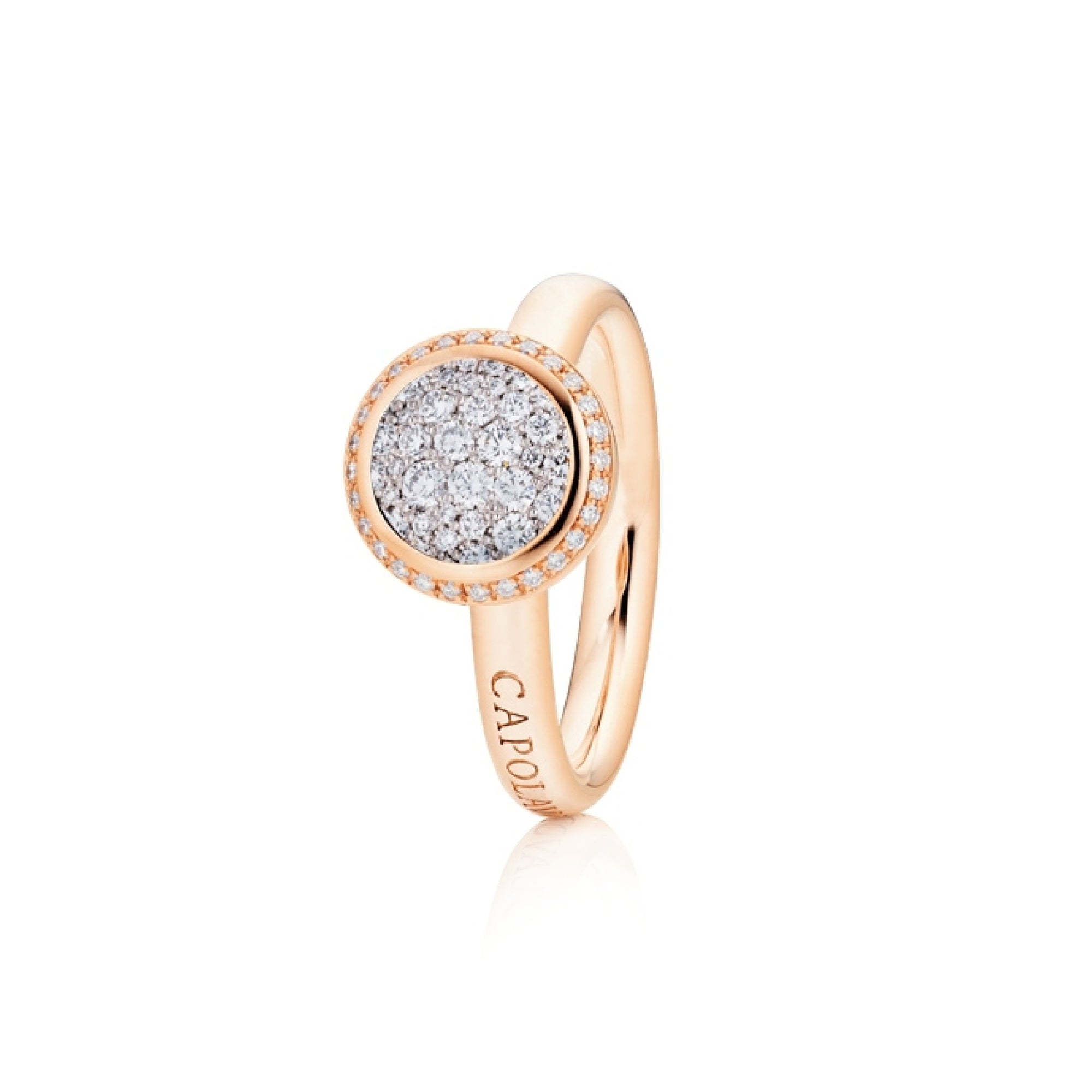Capolavoro Ring Twinkle Balloon (RI9BRW02775) aus Roségold mit Diamant