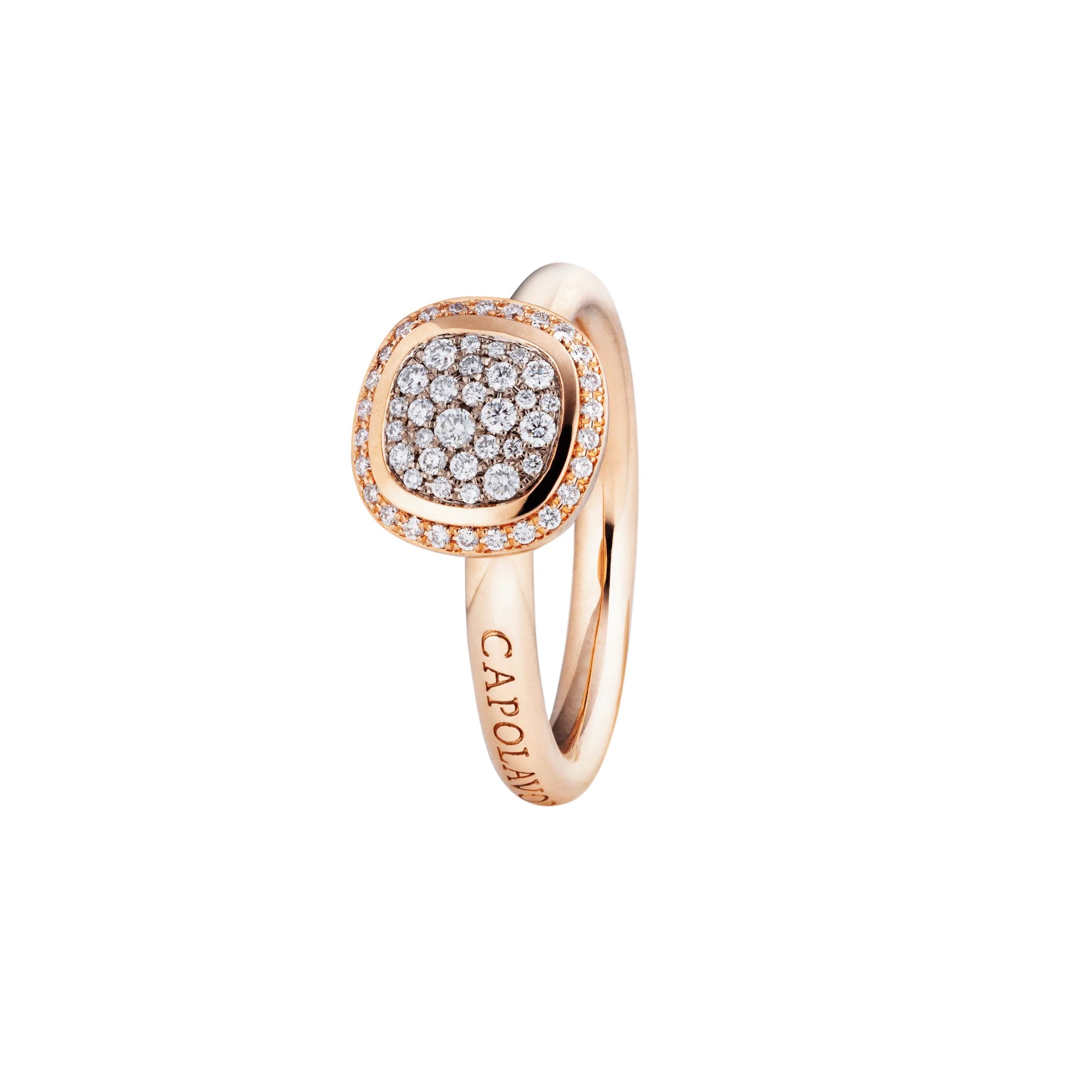 Capolavoro Ring Twinkle Balloon (RI9BRW02776) aus Bicolor-Gold mit Diamant