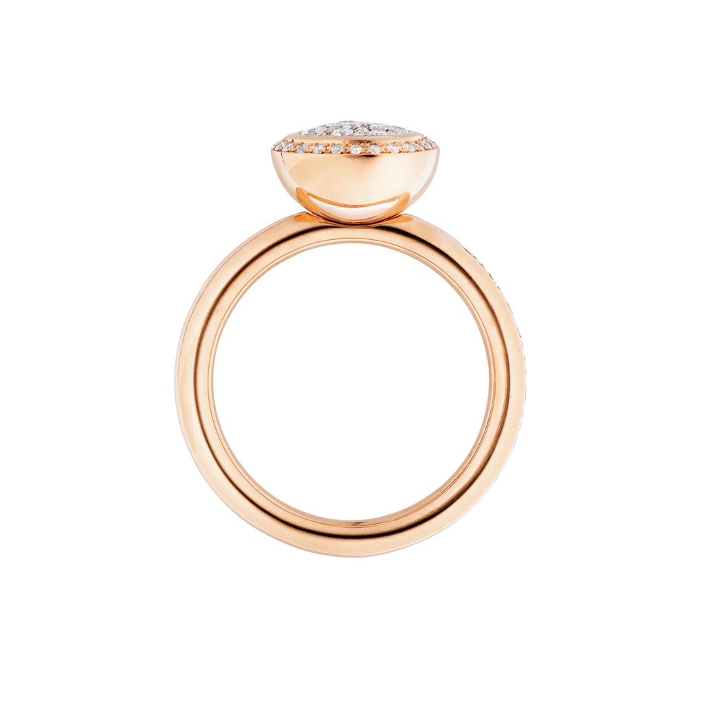Capolavoro Ring Twinkle Balloon (RI9BRW02776) aus Bicolor-Gold mit Diamant