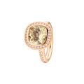 Capolavoro Ring Twinkle Balloon (RI9CIG02726) aus Roségold mit Diamant und Citrin
