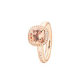 Capolavoro Ring Twinkle Balloon (RI9MOG02776) aus Roségold mit Diamant und Morganit