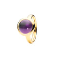 Capolavoro Ring Velluto (RI7AMI02559) aus Gelbgold mit Amethyst