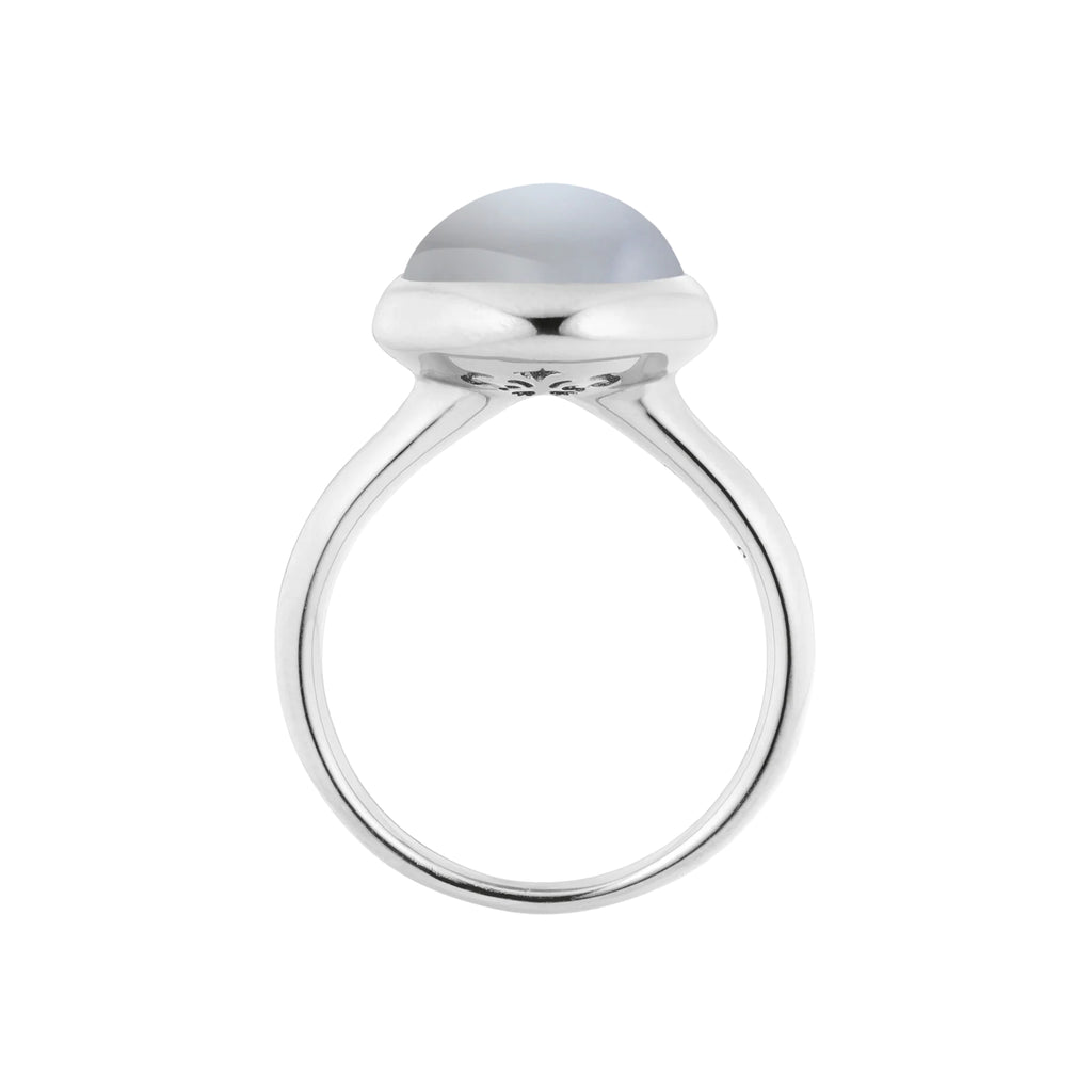 Capolavoro Ring Velluto (RI8MGH02559) aus Weißgold mit Mondstein