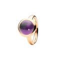 Capolavoro Ring Velluto (RI9AMI02559) aus Roségold mit Amethyst