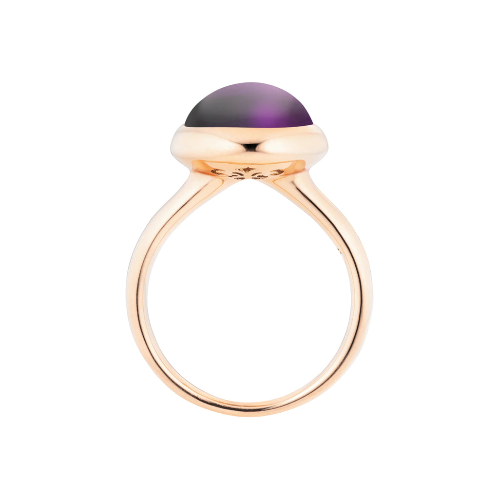 Capolavoro Ring Velluto (RI9AMI02559) aus Roségold mit Amethyst