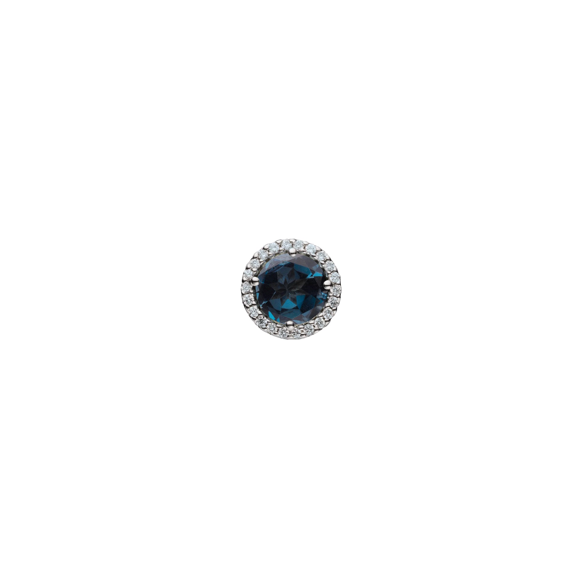 Capolavoro Schmuckelement Espressivo (AH8LT2005) aus Weißgold mit Diamant und Topas