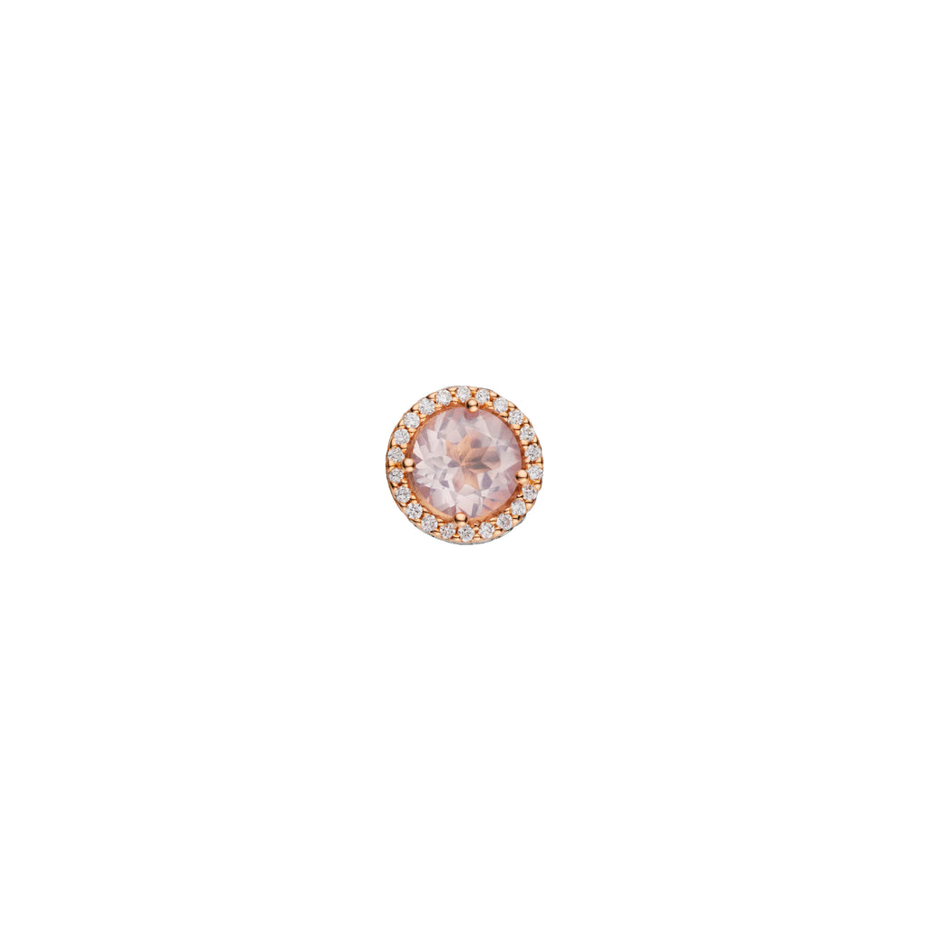 Capolavoro Schmuckelement Espressivo (AH9RO2005) aus Roségold mit Diamant und Rosenquarz