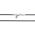 Capolavoro Textilband - HB8000012.45.SCHWARZ (SCHWARZ) aus Weißgold