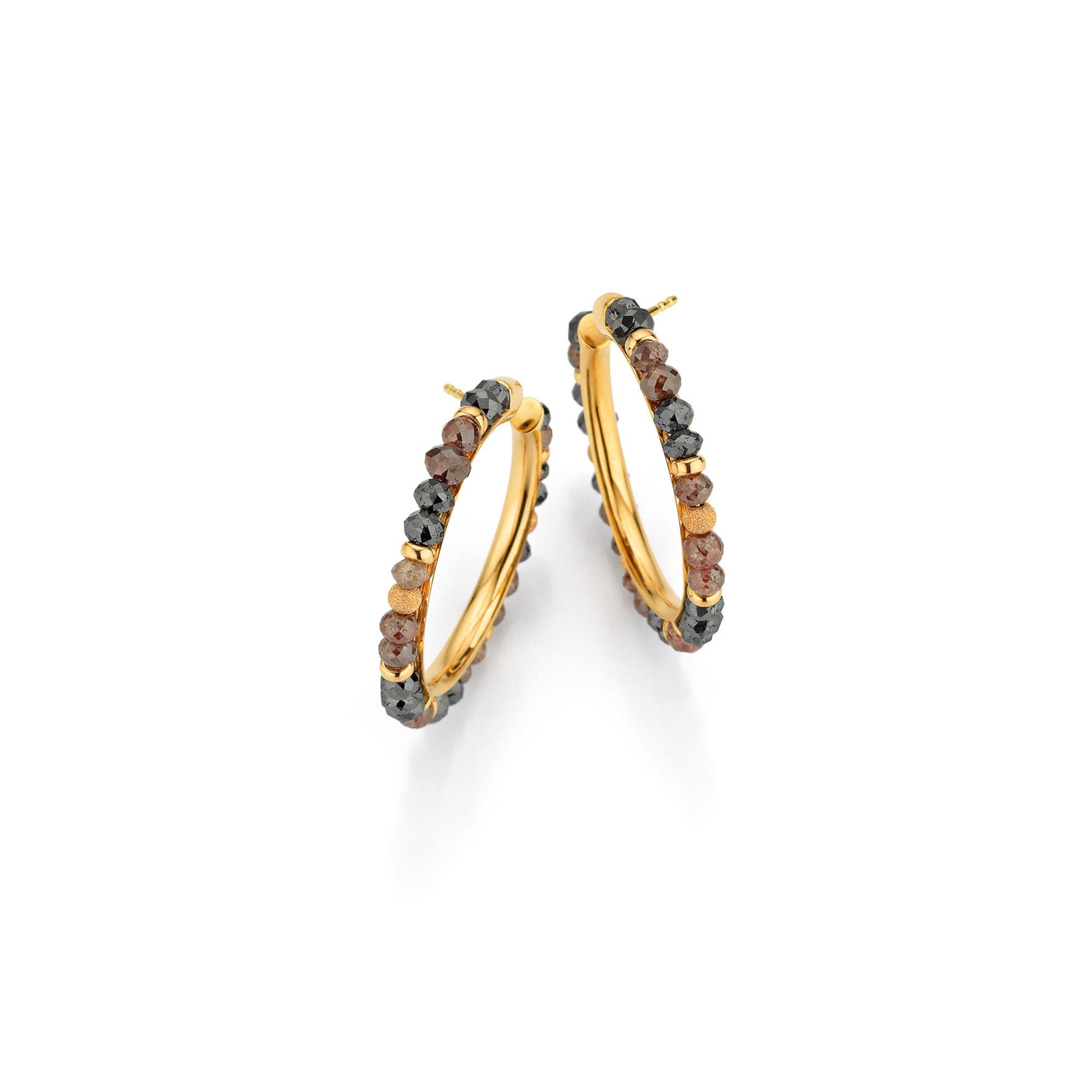 Castaway Creolen, Bicolor-Gold • Diamant von Gellner (5-24132-02)