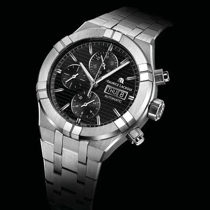 Aikon Automatic Chronograph, Edelstahl von Maurice Lacroix (AI6038-SS002-330-2)
