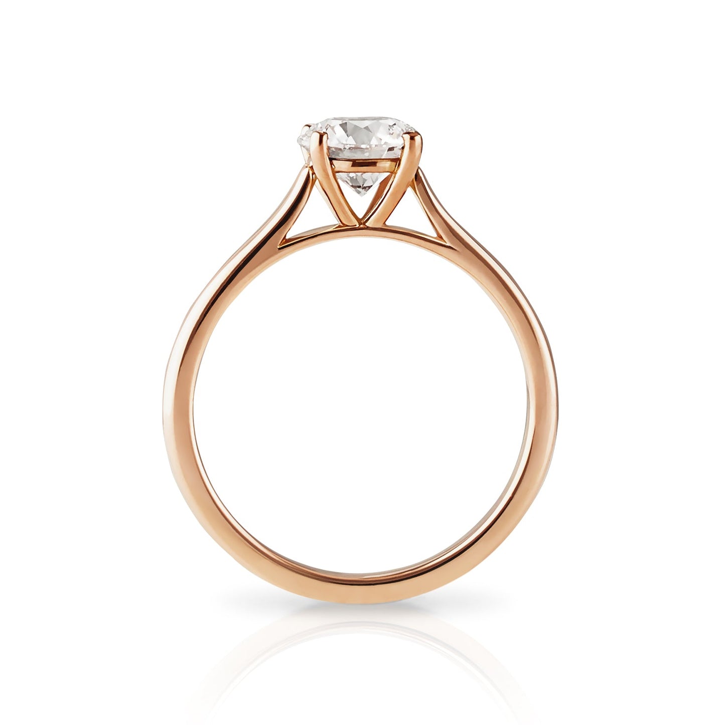 Gigi Ring aus recyceltem Gold mit Labordiamanten - Luxusschmuck aus Berlin von The Good Bling