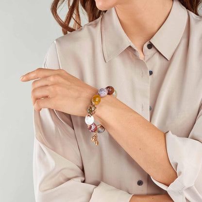 COCONUT Armband Large Slip-On OCEAN JASPER, Roségold von Tamara Comolli (B-Co-l-sv-OJ-rg)