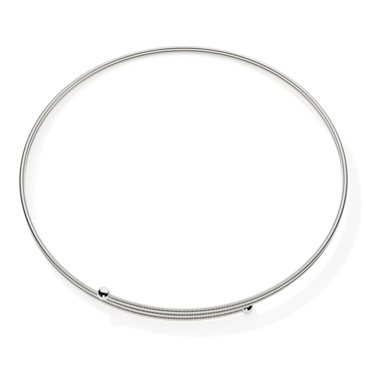 Colette C Embrace Collier 2-fach , Platin von Niessing (N373022-pt)