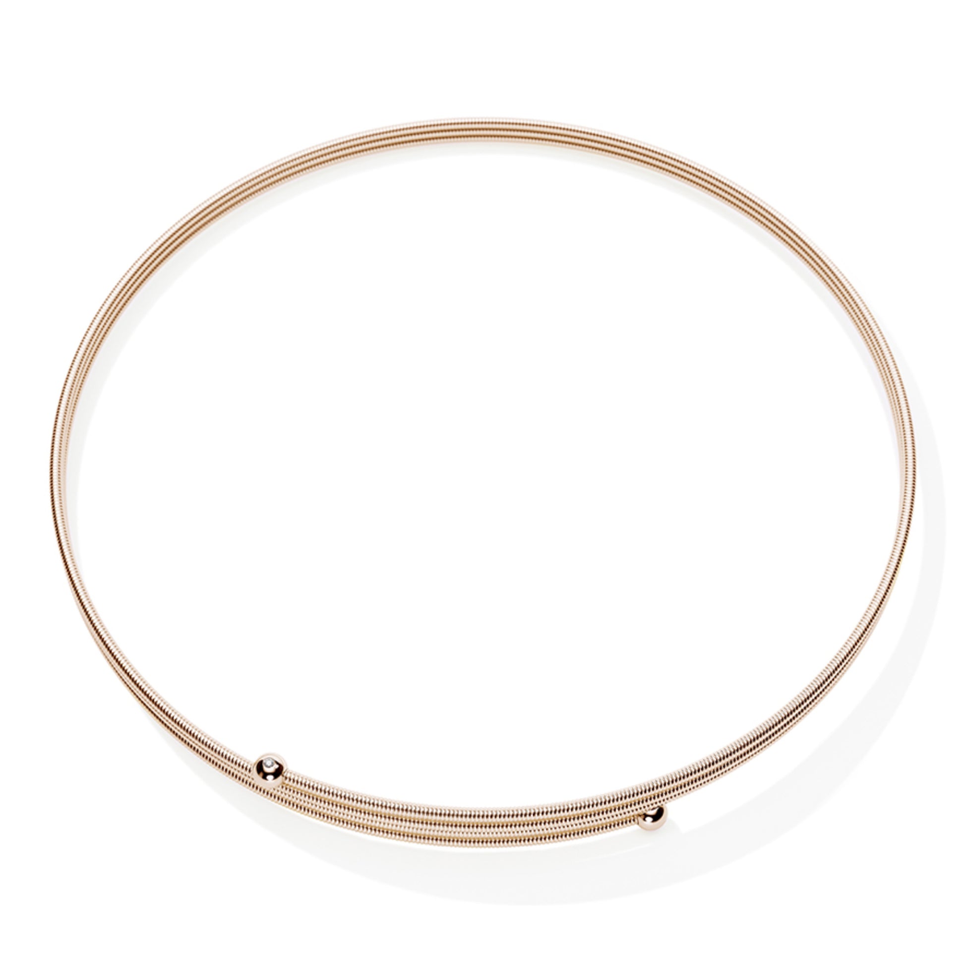 Colette C Embrace Collier 3-fach von Niessing (N373923-145mm-1br-rw)