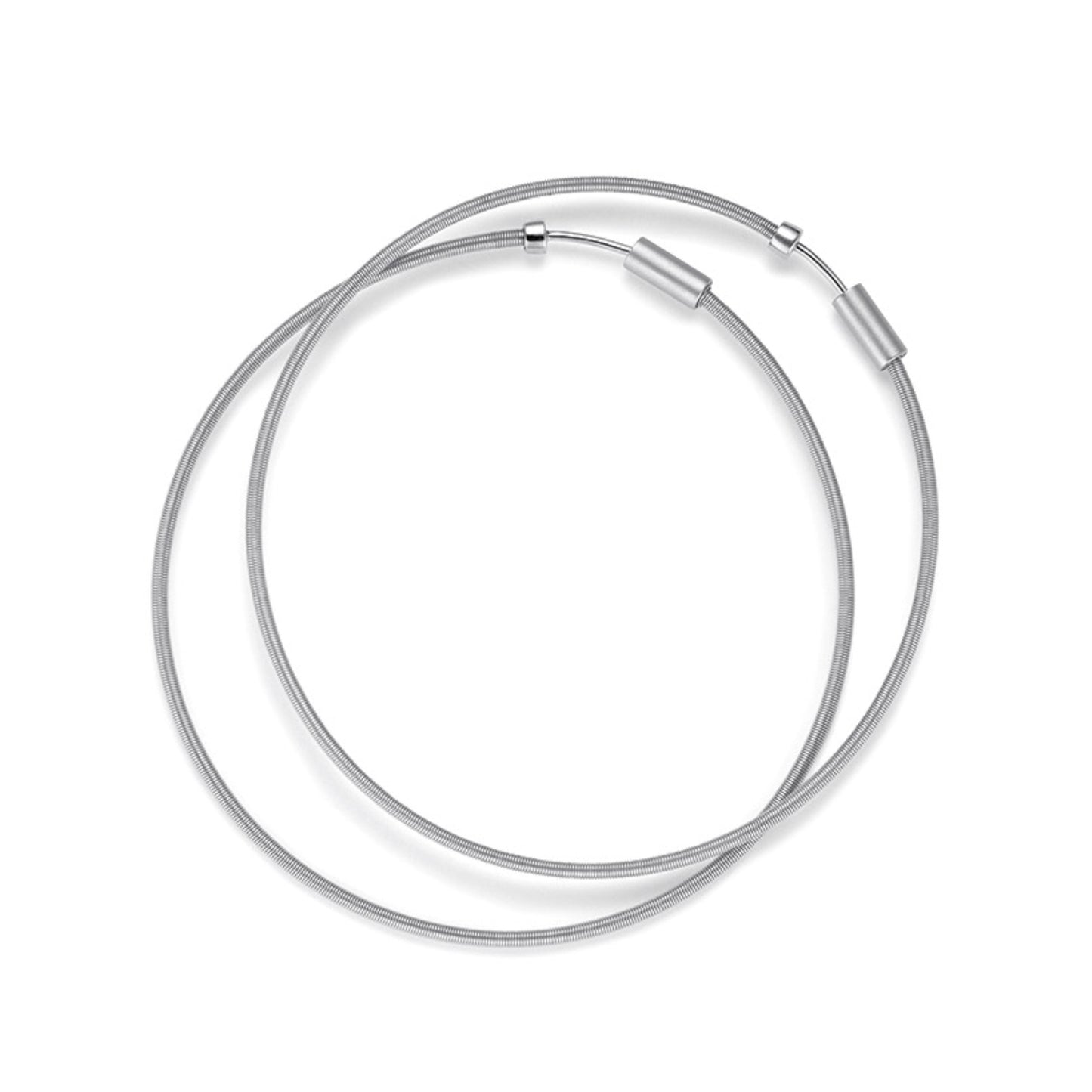 Colette Creolen , Platin von Niessing (N314015-ST-57mm-pt)