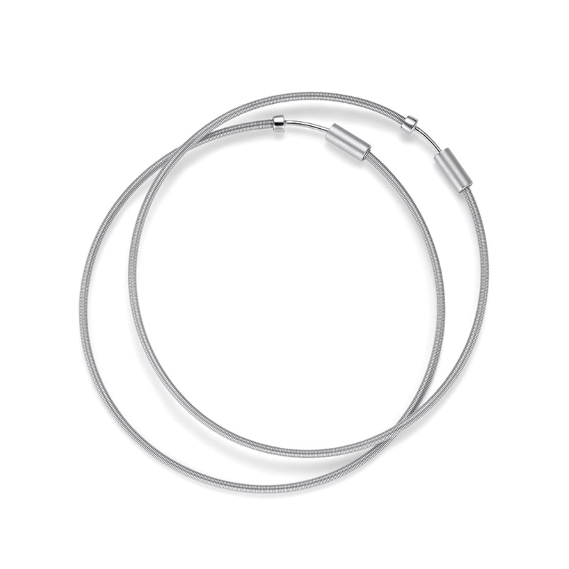 Colette Creolen , Platin von Niessing (N314015-ST-57mm-pt)