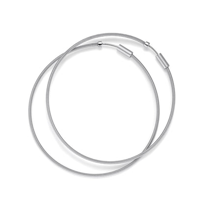 Colette Creolen , Platin von Niessing (N314015-ST-57mm-pt)