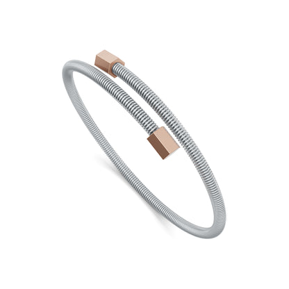 Colette Elementyx Embrace Hexagon Armreif, Platin von Niessing (N402056-62mm-pt-rw)