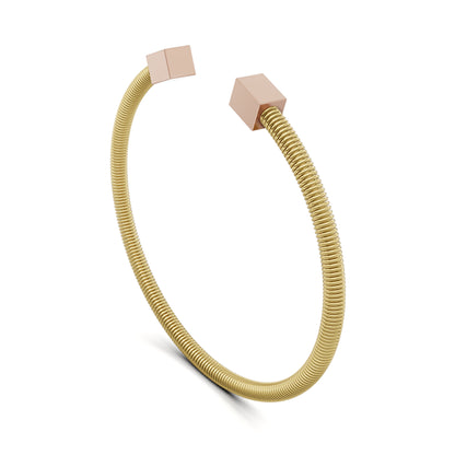 Colette Elementyx Space Cube Armreif von Niessing (N402004-62mm-cy-rw)