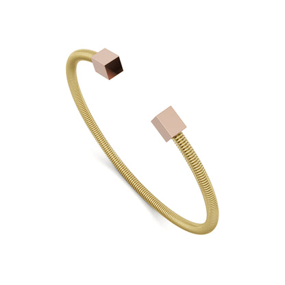 Colette Elementyx Space Cube Armreif von Niessing (N402004-62mm-cy-rw)