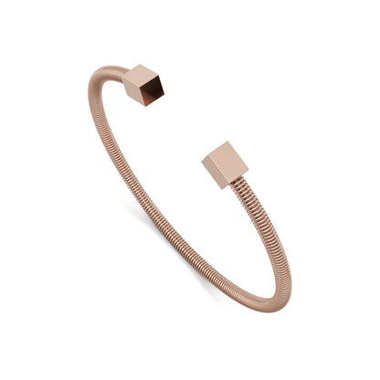 Colette Elementyx Space Cube Armreif von Niessing (N402004-62mm-rw-rw)