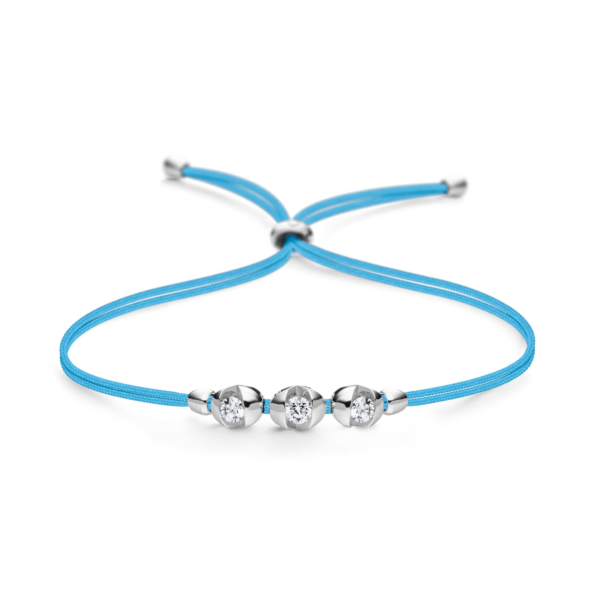 COLORTAIRE Armband, Weißgold • Diamant von Schaffrath (CTR32_B_008_BR_2_06_BOYSBLUE_WW)