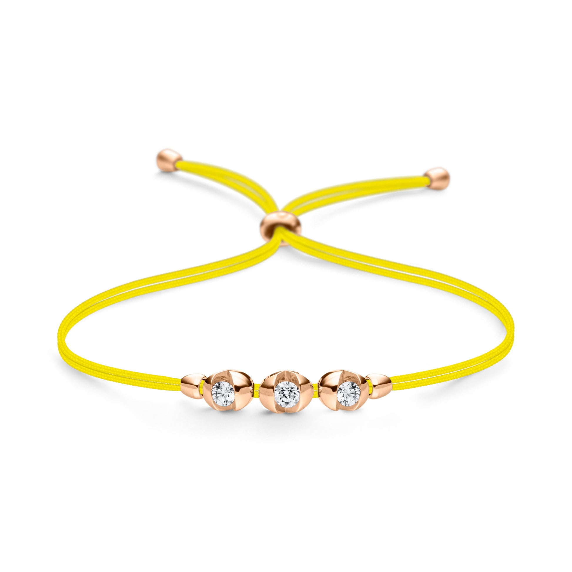 COLORTAIRE Armband, Roségold • Diamant von Schaffrath (CTR32_B_008_BR_2_07_SUNFLOWER_RW)
