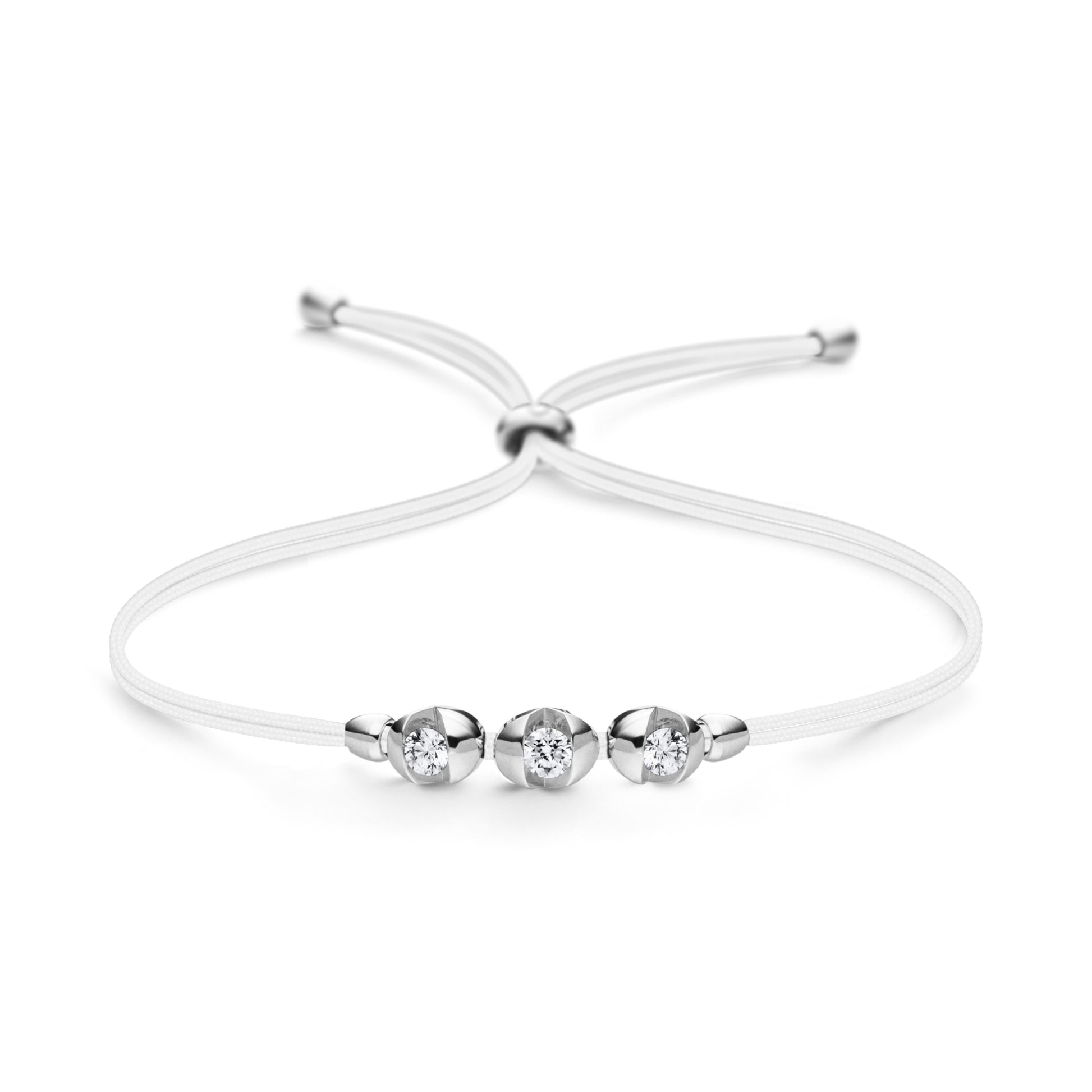 COLORTAIRE Armband, Weißgold • Diamant von Schaffrath (CTR32_B_008_BR_2_13_WHITELOTUS_WW)