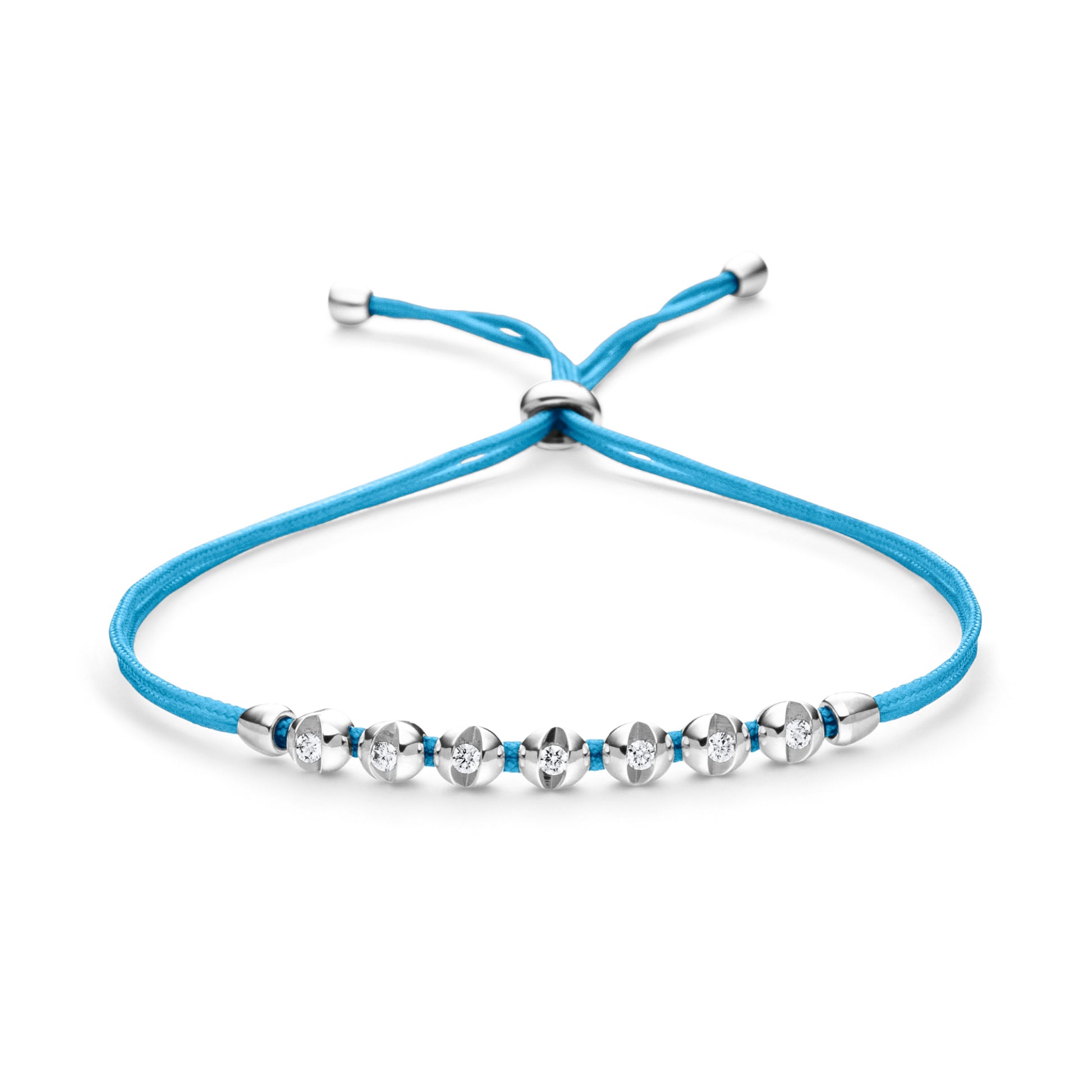 COLORTAIRE Armband, Weißgold • Diamant von Schaffrath (CTR72_B_008_BR_2_06_BOYSBLUE_WW)