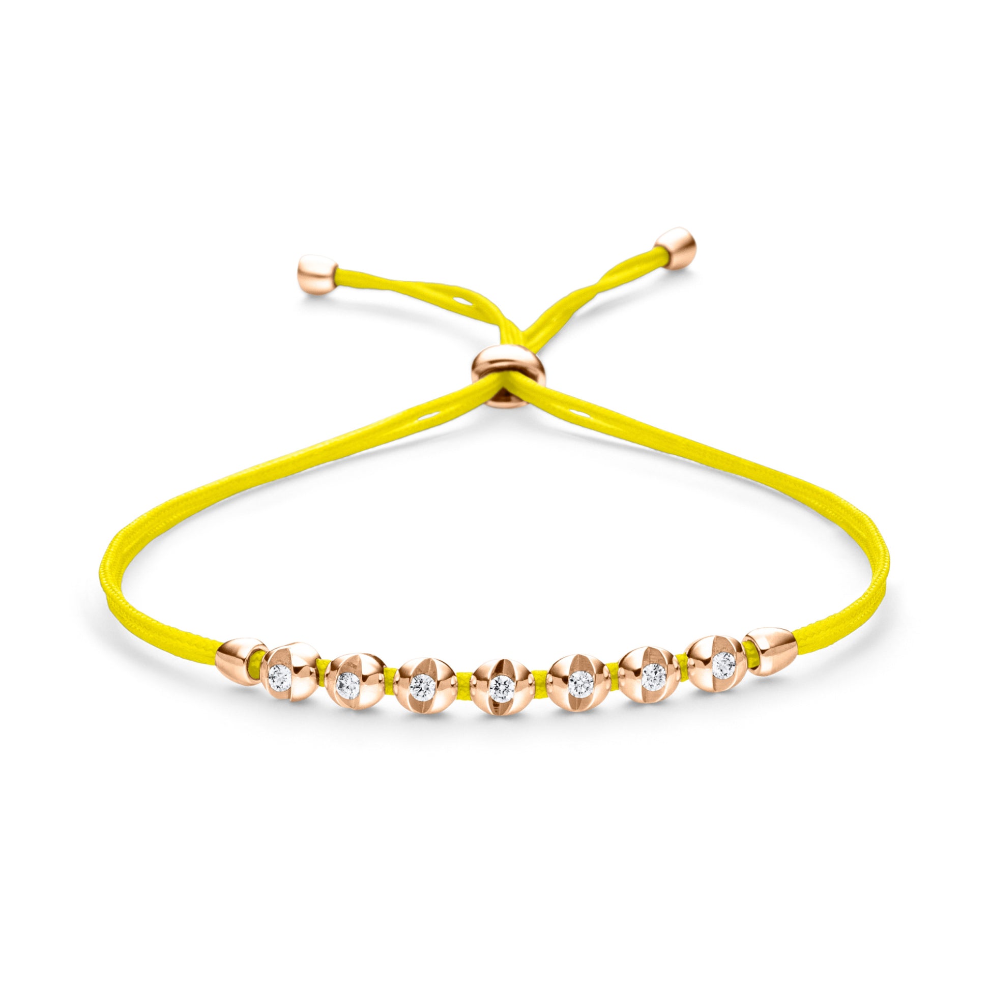 COLORTAIRE Armband, Roségold • Diamant von Schaffrath (CTR72_B_008_BR_2_07_SUNFLOWER_RW)