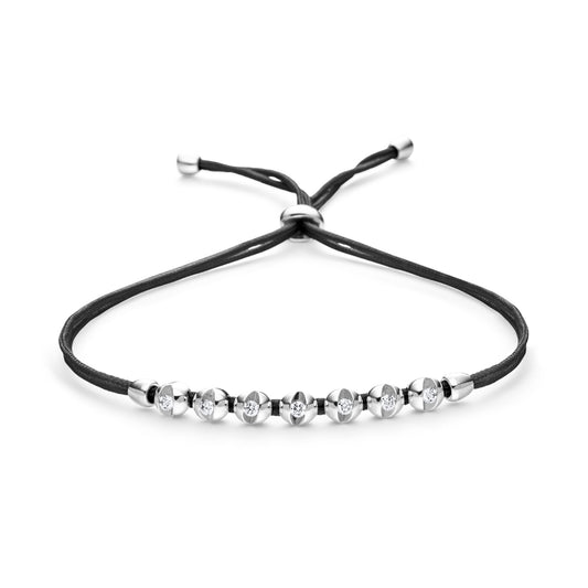 COLORTAIRE Armband, Weißgold • Diamant von Schaffrath (CTR72_B_008_BR_2_11_MIDNIGHT_WW)