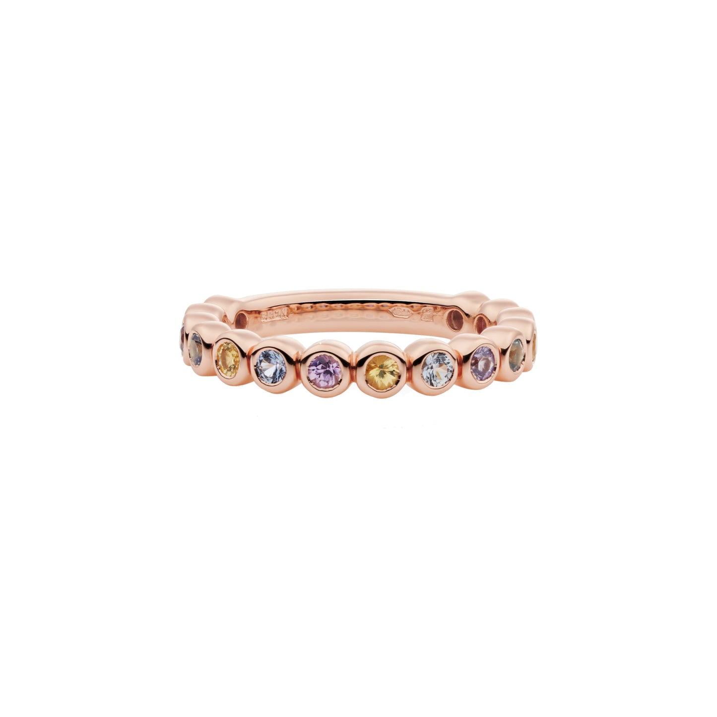 Confetti Ring, Roségold • Saphir von Bron (8RR4893LIGHT)